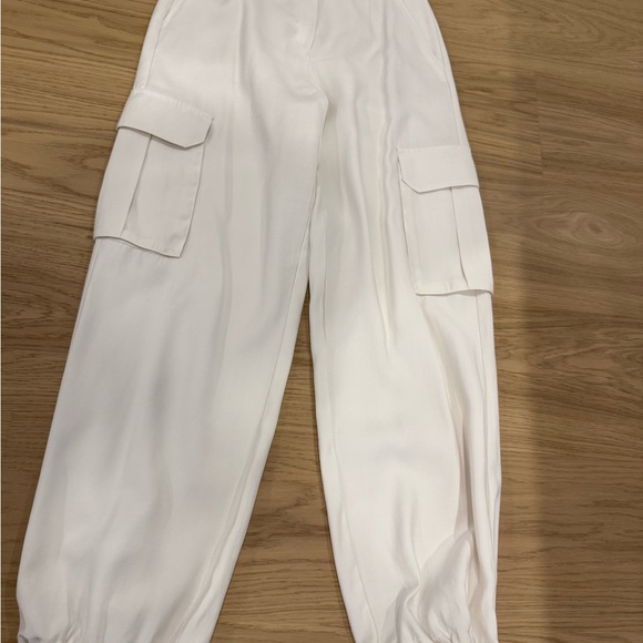 Elegant Cream Cargo women Pants - Picture 6 of 8